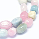 Natural Morganite Beads Strands G-O173-090-3