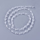 Chapelets de perles en verre GC647Y-1-2