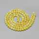 Chapelets de perles en verre X-DGLA-S115-10mm-YS36-2