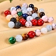 400pcs 10 brins de perles de pierres précieuses naturelles et synthétiques de style G-SZ0001-50-5