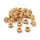 Brass Rhinestone European Beads KK-A179-02G-2