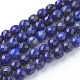 Chapelets de perles en lapis-lazuli naturel G-G059-6mm-1