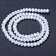 Chapelets de perles en verre électroplaqué EGLA-A034-J8mm-B07-2