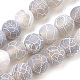 Chapelets de perle en agate naturelle patinée X-G-S259-05E-10mm-1