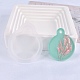Плоские круглые подвесные силиконовые Молды для пищевых продуктов DIY-D074-12-1
