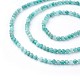 Chapelets de perles en amazonite naturelle G-F619-26-2mm-3