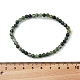Натуральный мох агат бисер стрейч браслеты XZ8284-1-3