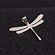 Boy Jewelry Original Color 201 Stainless Steel Dragonfly Pendants STAS-I032-210-1
