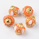 Round Handmade Indonesia Beads IPDL-L002-08A-2