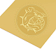 Self Adhesive Gold Foil Embossed Stickers DIY-WH0211-034-4