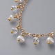 Beaded Necklace and Anklet Jewelry Sets SJEW-JS01052-3