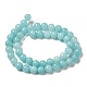 Natural Dyed Jade Beads Strands G-M402-C03-11-4