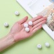 Chunky Resin Rhinestone Bubblegum Ball Beads X-RESI-A001-5-5