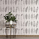 Mayjoydiy 2 pz stencil di piume pittura di piume stencil da disegno 8.3 × 11.7 pollici stencil decorativi per dipingere su pareti tela mobili in legno artigianato DIY-WH0411-023-6