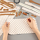 Diy の模造革の縫い付け女性のトートバッグ作成キット  生地を含む  コー​​ド  針  ねじ回し  スレッド  ジッパー  パパイヤホイップ DIY-WH0399-47B-3