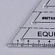 Acrylic Quilting Ruler AJEW-WH0109-83D-2