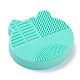 Silikon Make-up Reinigungsbürste Schrubber Matte tragbares Waschwerkzeug MRMJ-H002-01D-2
