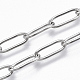 304 Stainless Steel Paperclip Chains CHS-S006-JN957-1-1