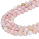 Hobbiesay 3 fili di perline di opale rosa imitazione naturale G-HY0001-63-1