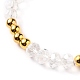 Ensembles de bracelets de perles extensibles multicouches BJEW-JB05755-03-7