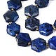 Natürlicher Lapislazuli Perlenstränge&nbsp;G-N368-01A-05-4