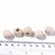 Perles européennes en bois naturel non fini X-WOOD-Q041-04D-3