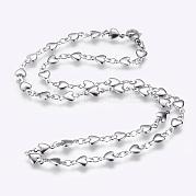 Не тускнеющие цепочки из нержавеющей стали 304 STAS-P164-11P