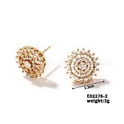 Нежные женские серьги с подсолнухами AH4779-2