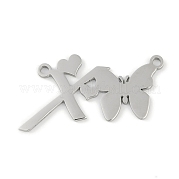 Подвески из нержавеющей стали 304 STAS-L279-002P-X