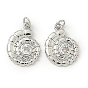 Латунные микро проложить кубического циркония подвески KK-Z120-47P