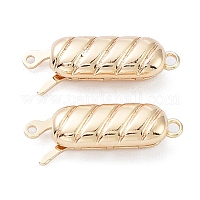 Wholesale SUNNYCLUE 6 Sets 2 Colors 3-Strand 6-Hole Brass Filigree Box  Clasps 