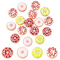 20шт 4 цвета бусины с эмалью лэмпворк ручной работы&nbsp;LAMP-SZ0001-40