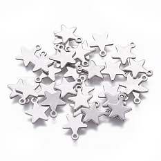 304 Stainless Steel Charms X-STAS-L234-069P