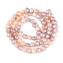 Нити из натурального культивированного пресноводного жемчуга PEAR-T006-23