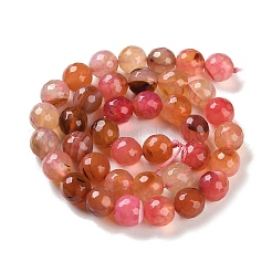 Природный агат бисер нитей G-M437-C01-01I