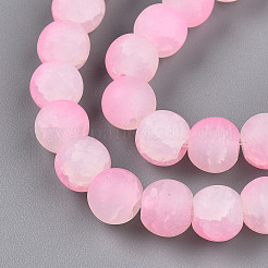 Стеклянные бусины кракле X1-GLAA-N009-8mm-02