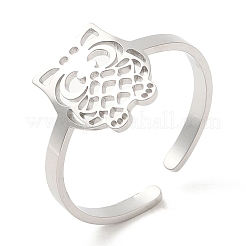 Кольца-манжеты открытого типа из нержавеющей стали марки 304 RJEW-H213-01P