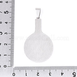 Подвески из нержавеющей стали с печатью 201 STAS-T066-86B