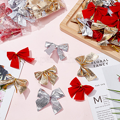 6 комплект из 3-х цветных полиэстеровых бантов&nbsp;AJEW-HY0001-83