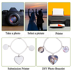 Набор для изготовления браслетов с подвесками из латуни и сплава «сделай сам»&nbsp;BJEW-DC00002