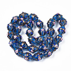 Ручной золотой песок бусины бисер нитей LAMP-N021-40D