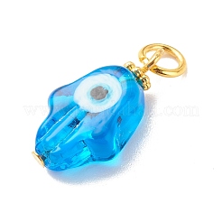 Ручной зла подвески бусины глаз PALLOY-JF01689