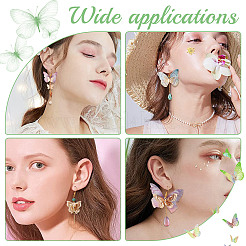 Набор для изготовления сережек в виде бабочек своими руками DIY-SC0020-33