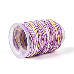 35 м окрашенный сегментный хлопковый шнур для макраме&nbsp;OCOR-T017-06I