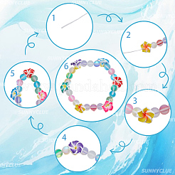 DIY Stretch-Armband-Herstellungssets&nbsp;DIY-SC0033-26