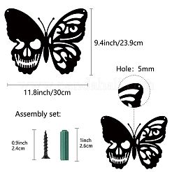 Hängende Ornamente aus Eisen&nbsp;AJEW-WH0286-001