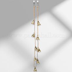 Подвесные украшения из джутовой оплетки&nbsp;AJEW-WH20020-325B