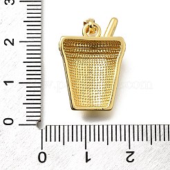 Латунь эмаль подвески&nbsp;KK-Z093-10G