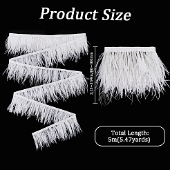 5м модная отделка из перьев страуса DIY-GF0009-45B-02