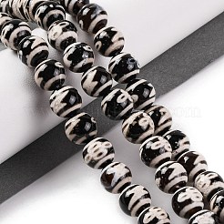 Тибетского стиля бусы дзи G-U006-06K-02
